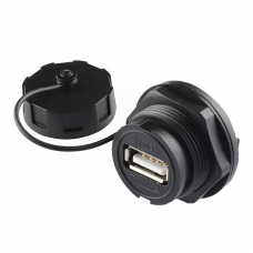 USB Waterproof Connector - Panel Mount (USB A)